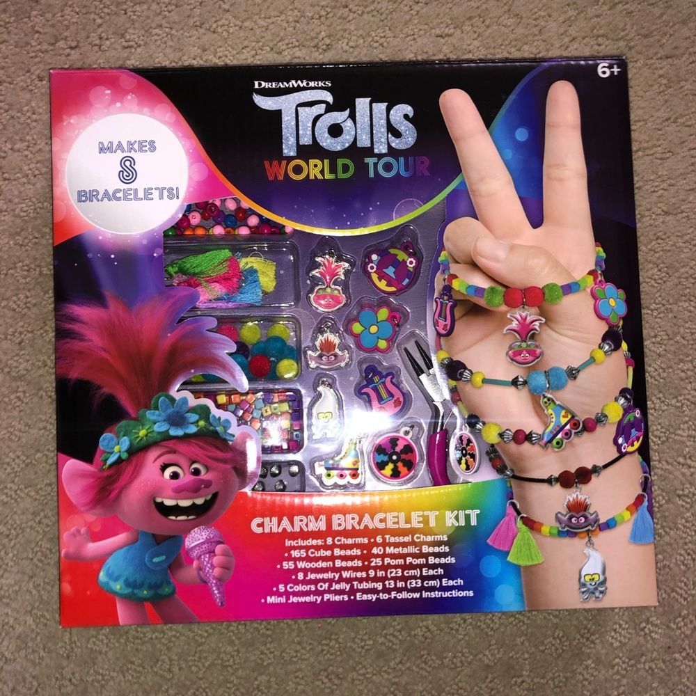 Trolls Charm Bracelet Kit